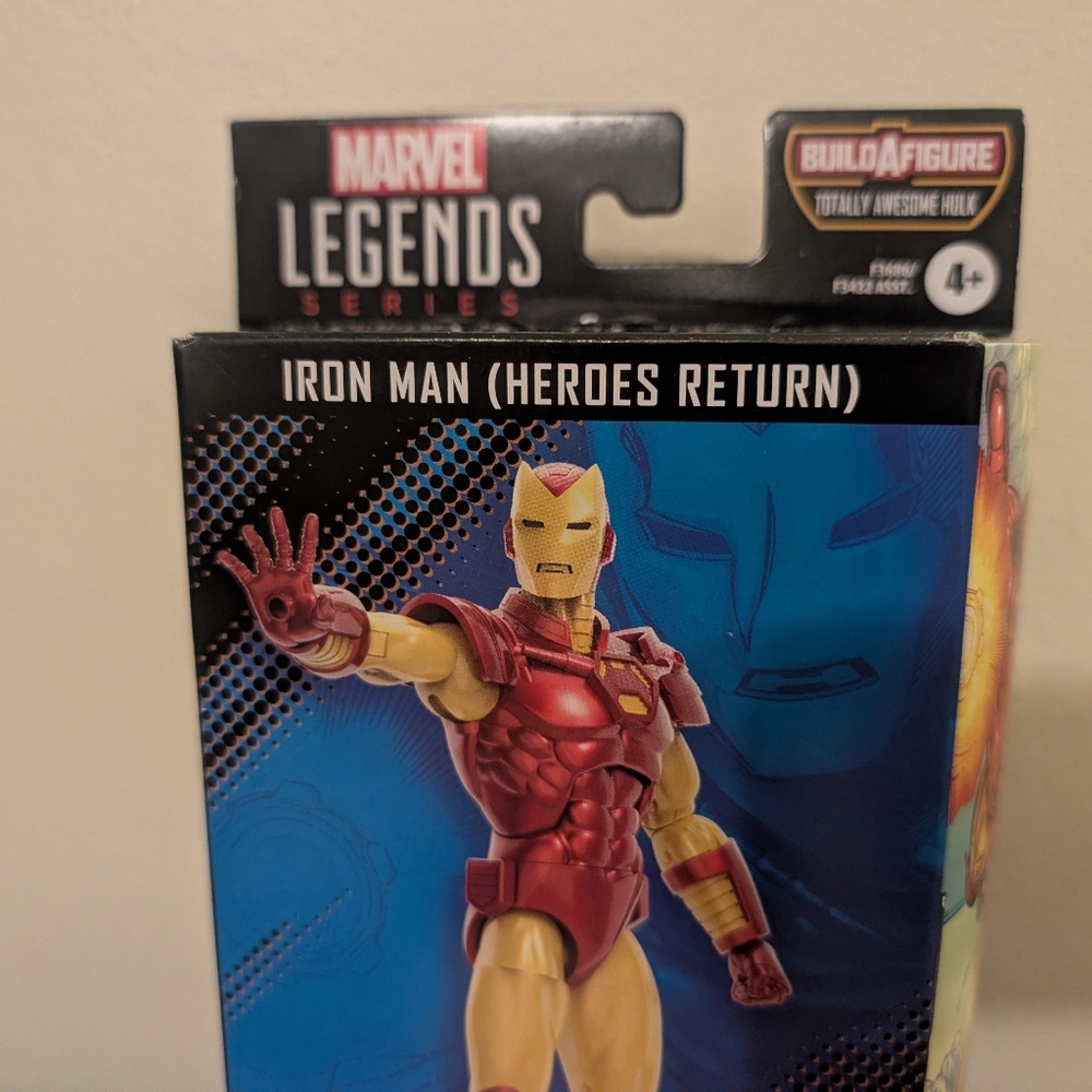 Iron Man Heroes Return Marvel Legends 6 inch Build A Figire Action Figure New